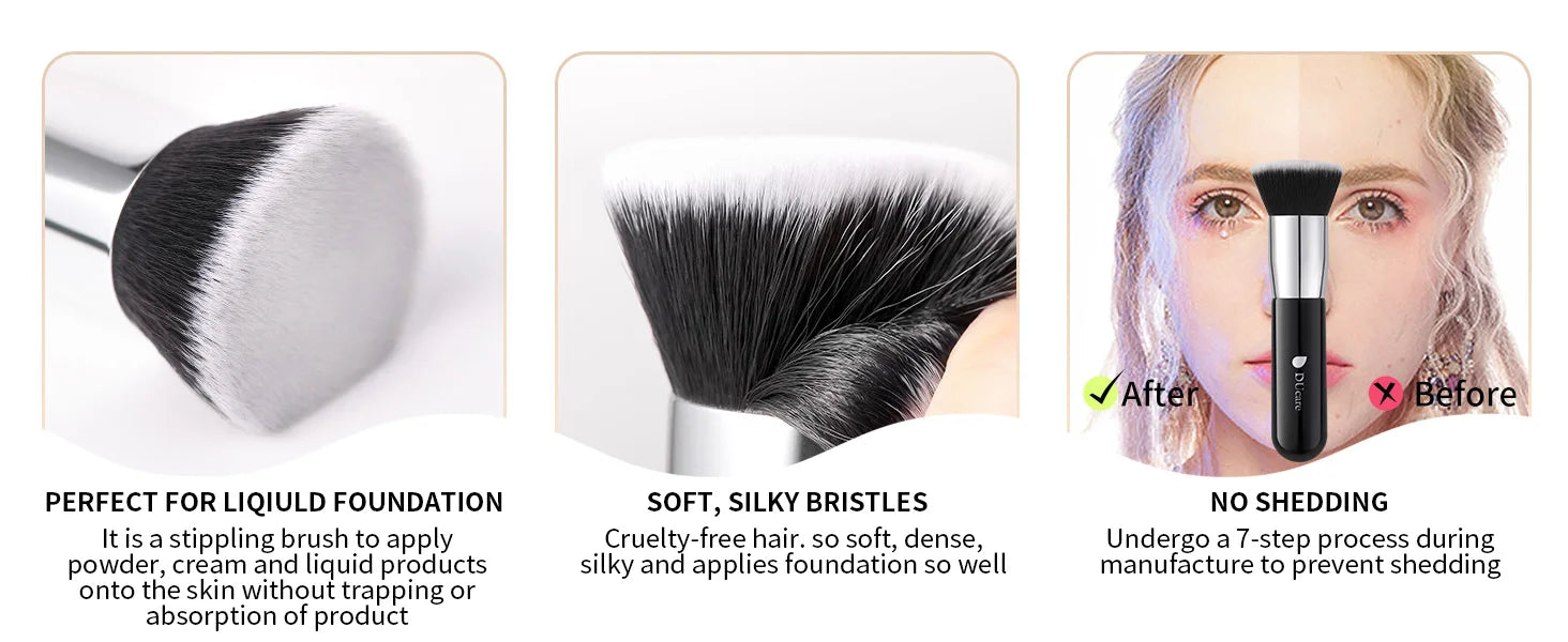 DUcare Flat Top Foundation Brush