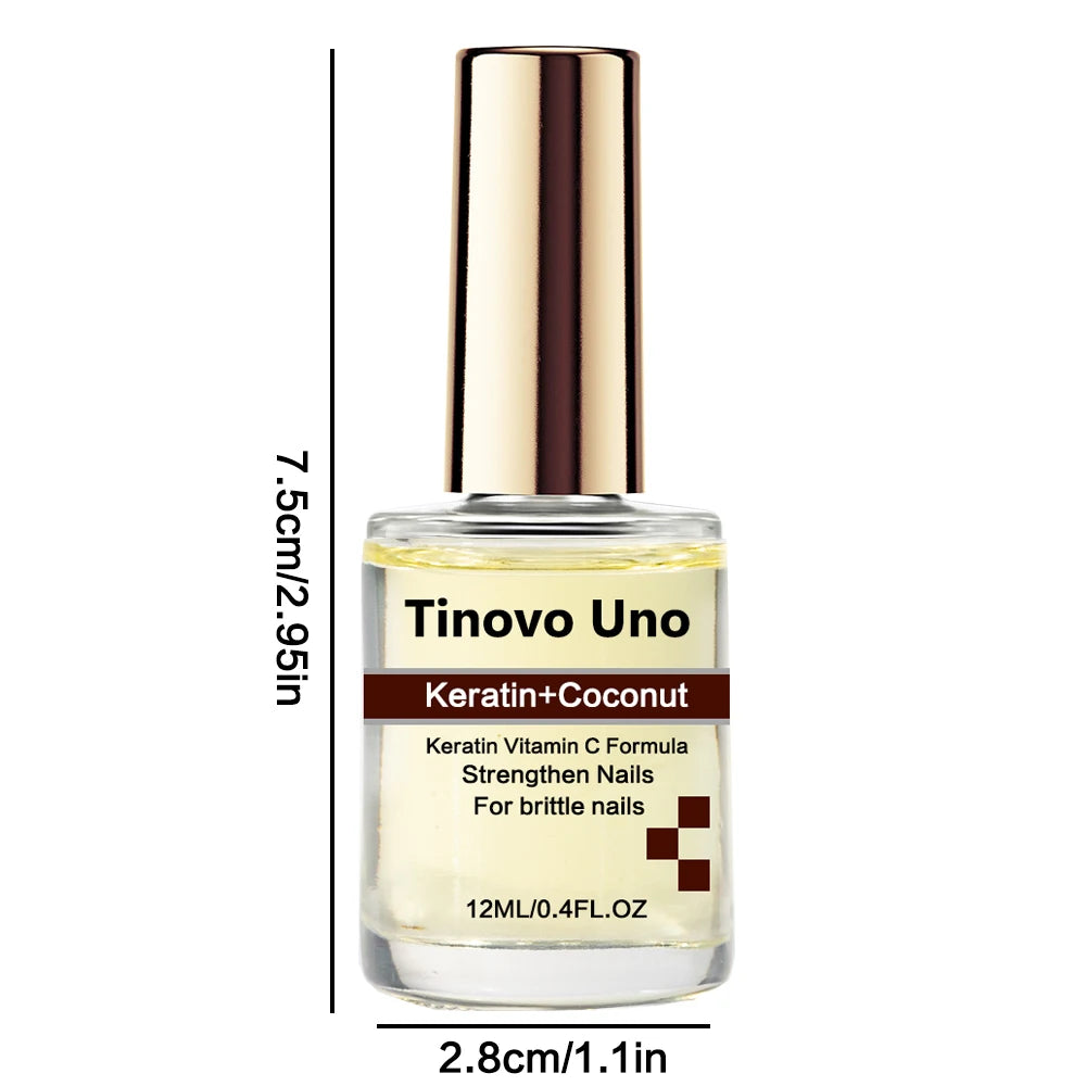 Tinovo Uno Keratin Coconut Nail Oil – 12ML
