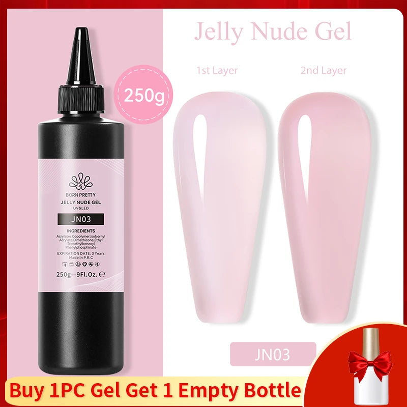 BORN PRETT Jelly Gel Nail Polish – 250g