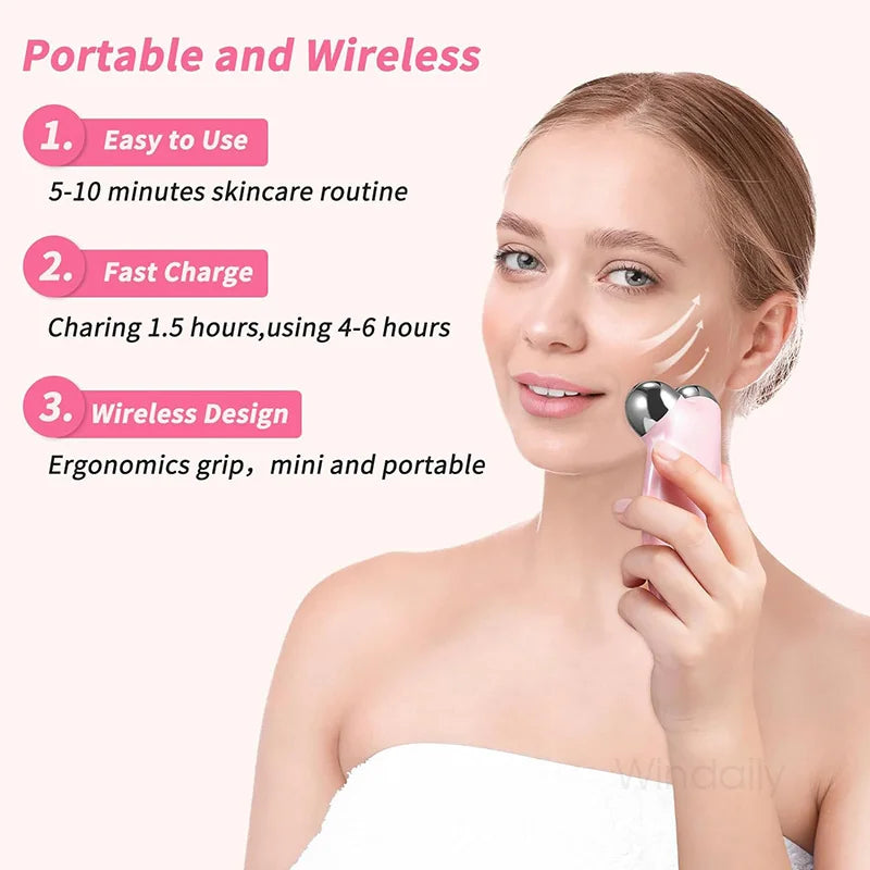 EMS Facial Massager Roller