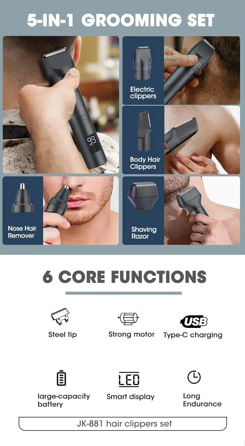 Xiaomi 5-in-1 Beard & Hair Trimmer