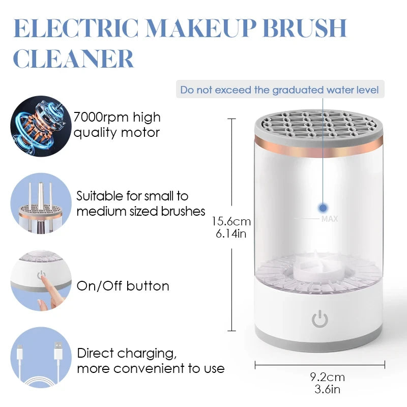 USB Electric Makeup Brush Cleaner