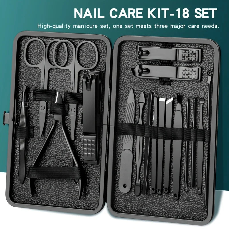 Stainless Steel Manicure Pedicure Kit