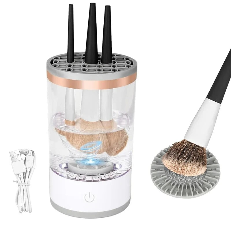 3-in-1 Electric Makeup Brush Cleaner