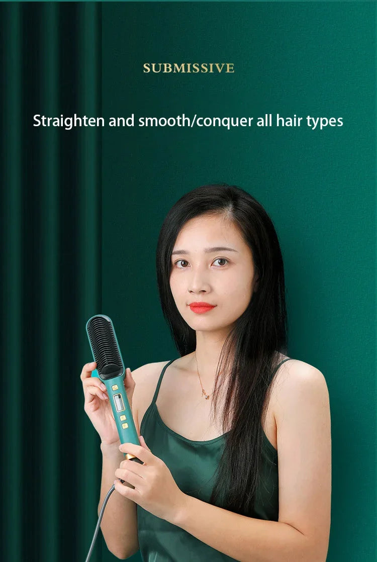 Thermostatic Hair Straightener Comb