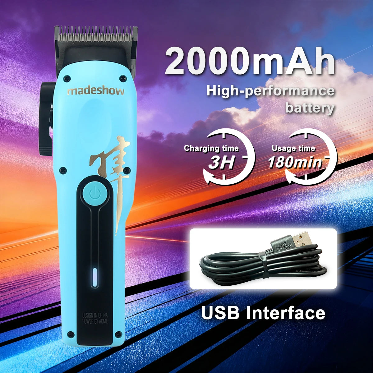 MADESHOW M15 Hair Clippers for Men