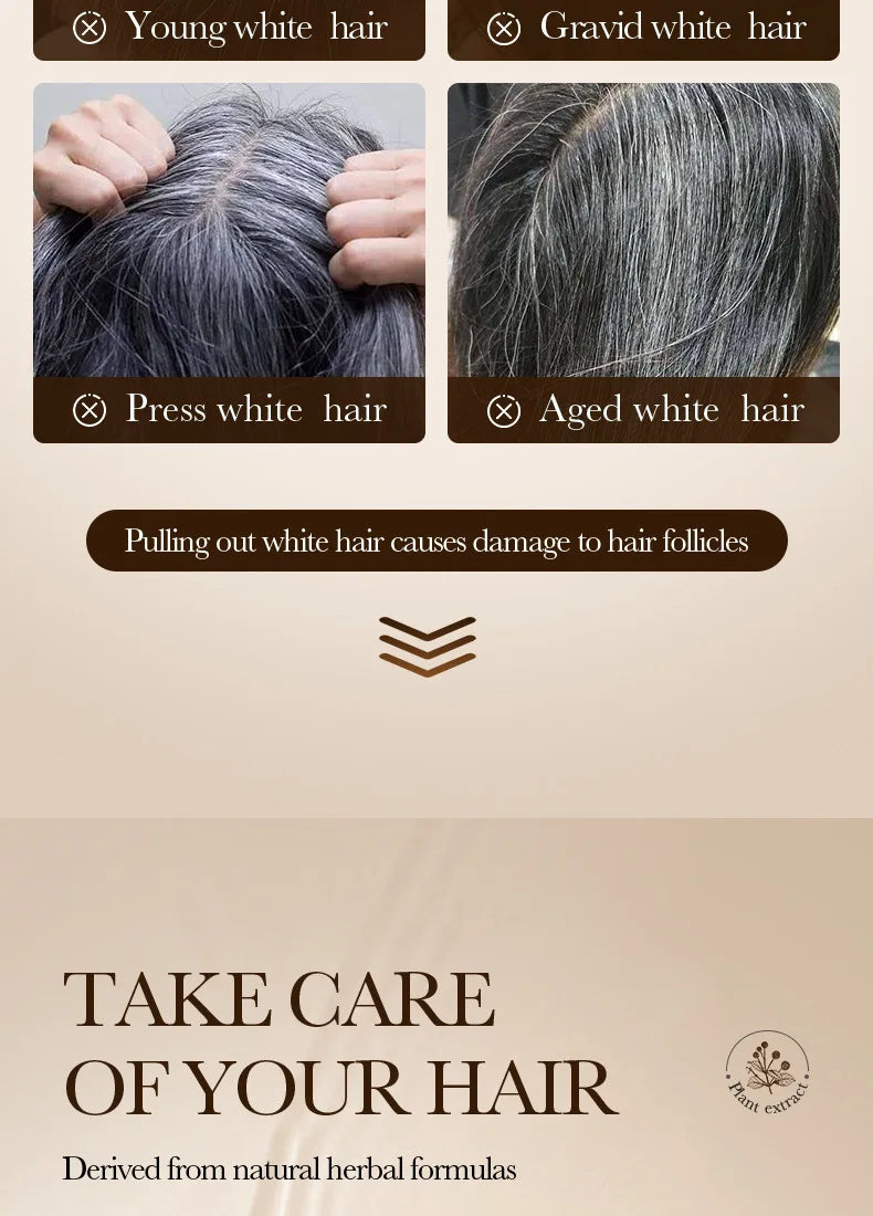 Herbal Blacken Hair Shampoo Bar – Anti-Gray