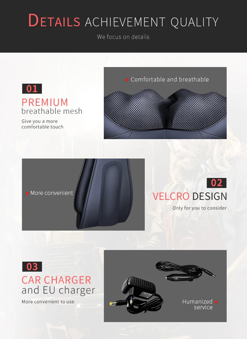 Jinkairui Shiatsu Neck & Back Massager